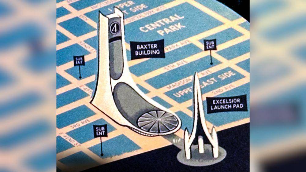 first look Baxter Building yang akan muncul di The Fantastic Four: First Steps (marvel.com)