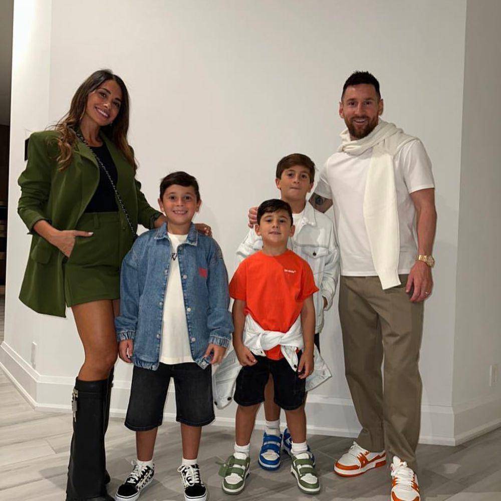 inspirasi outfit santai ala Lionel Messi (instagram.com/leomessi)