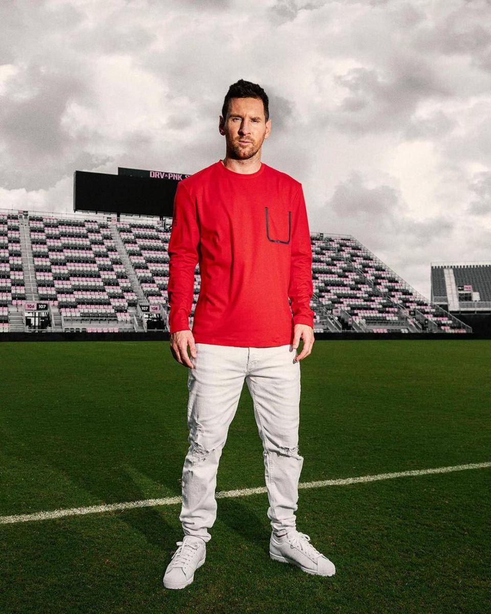 inspirasi outfit santai ala Lionel Messi (instagram.com/leomessi)