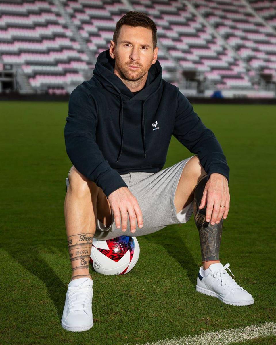 inspirasi outfit santai ala Lionel Messi (instagram.com/leomessi)