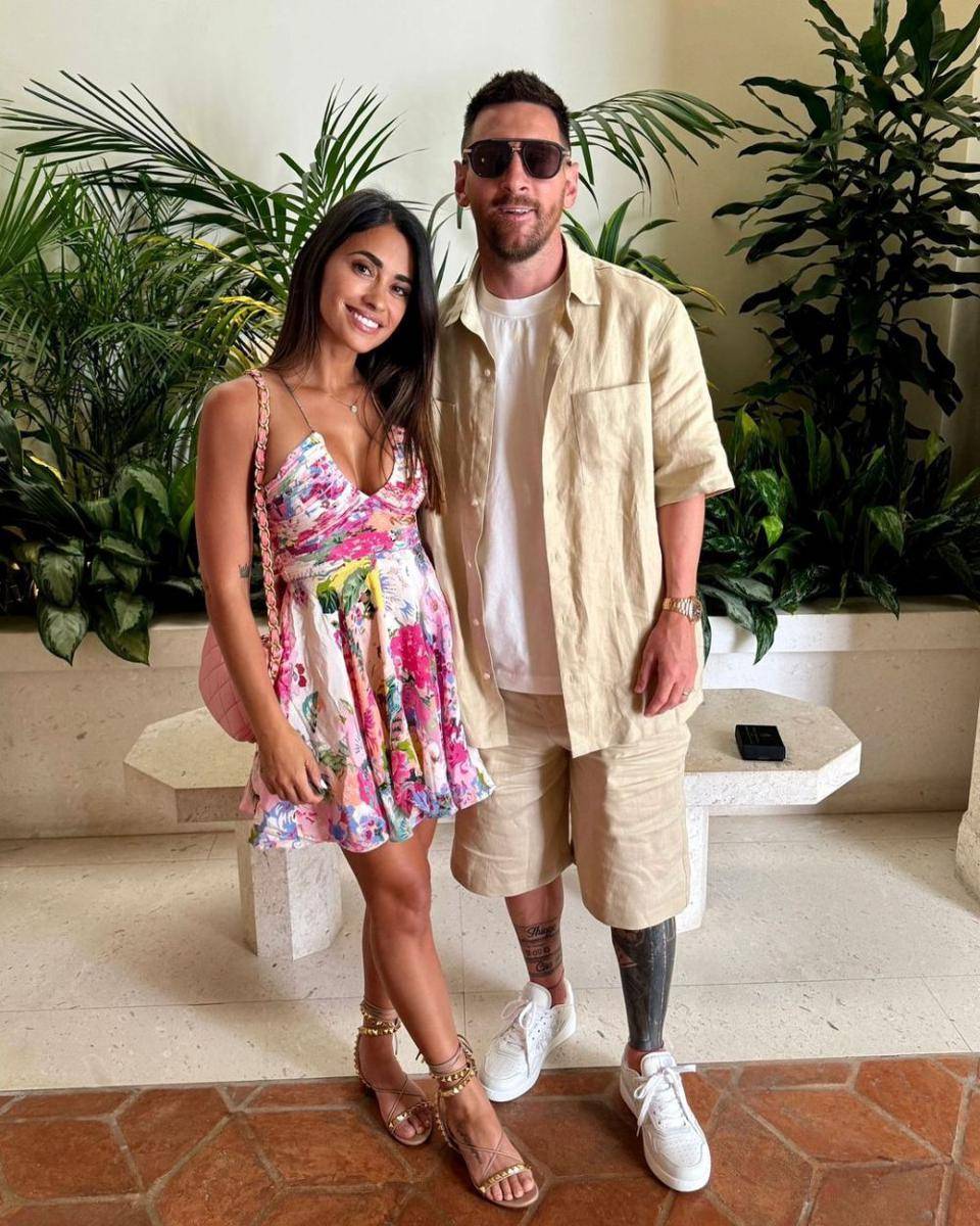 inspirasi outfit santai ala Lionel Messi (instagram.com/leomessi)