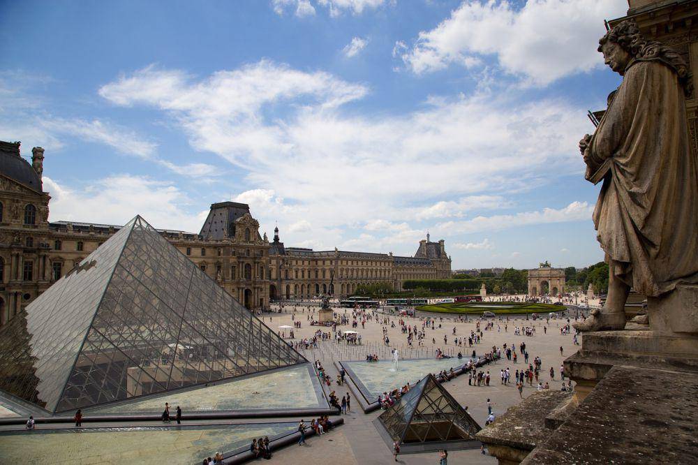 potret kawasan Louvre Museum (pixabay.com/falconp4)