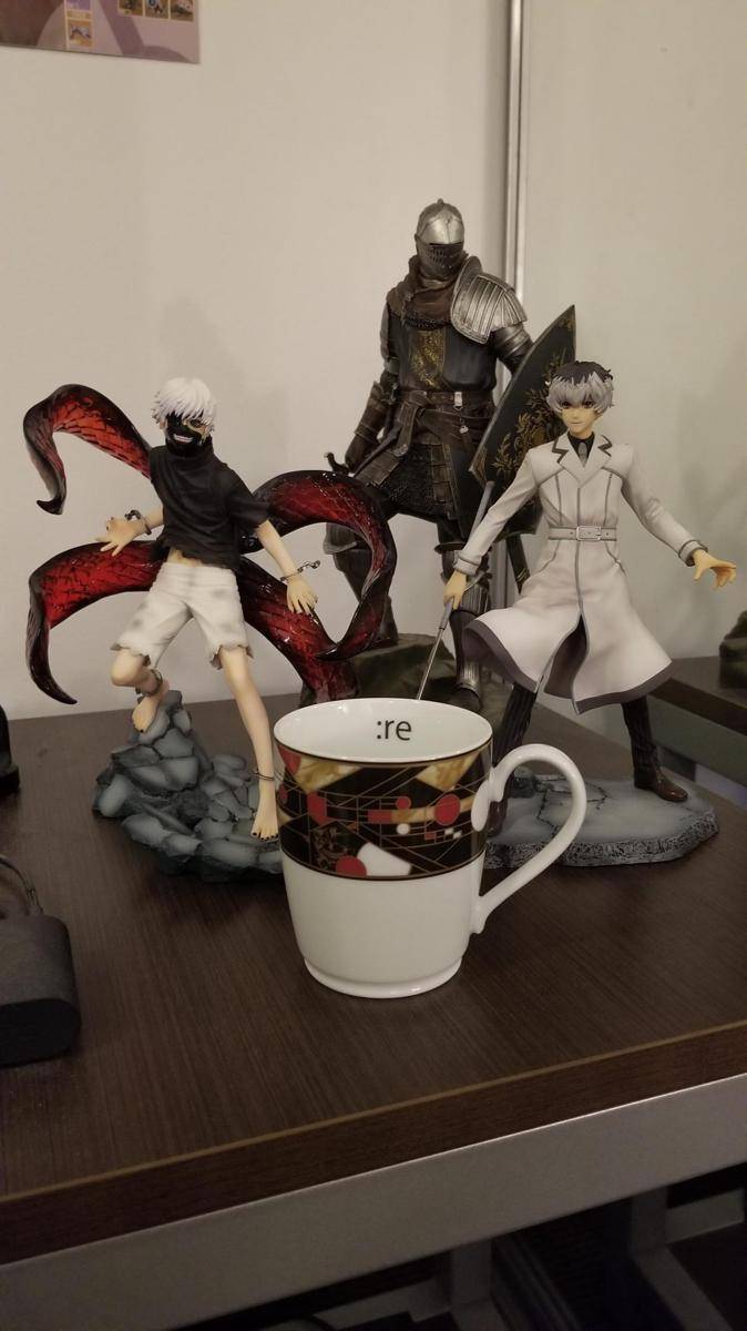 potret koleksi action figure Tokyo Ghoul (reddit.com/user/bakkaman)