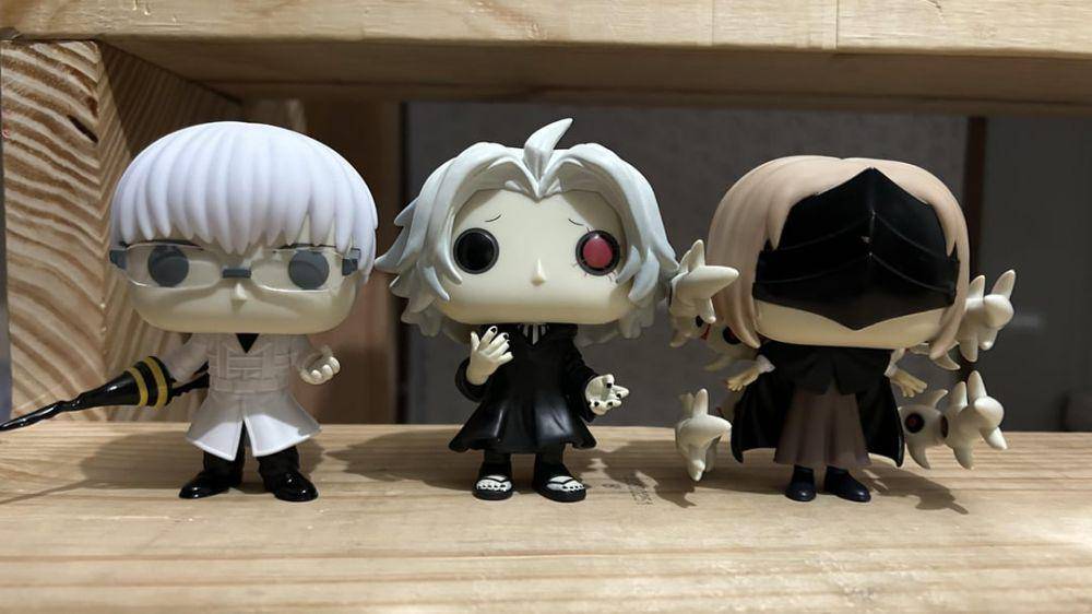 potret koleksi action figure Tokyo Ghoul (reddit.com/user/CLN_7567)