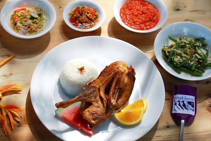 potret menu Bebek Bengil (google.com/maps/Bebek Bengil Aloha PIK 2)