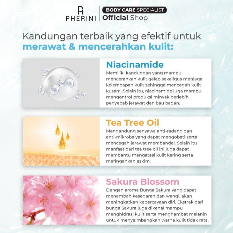 produk PHERINI Brightening Body Wash Cleanser (dok.PHERINI)