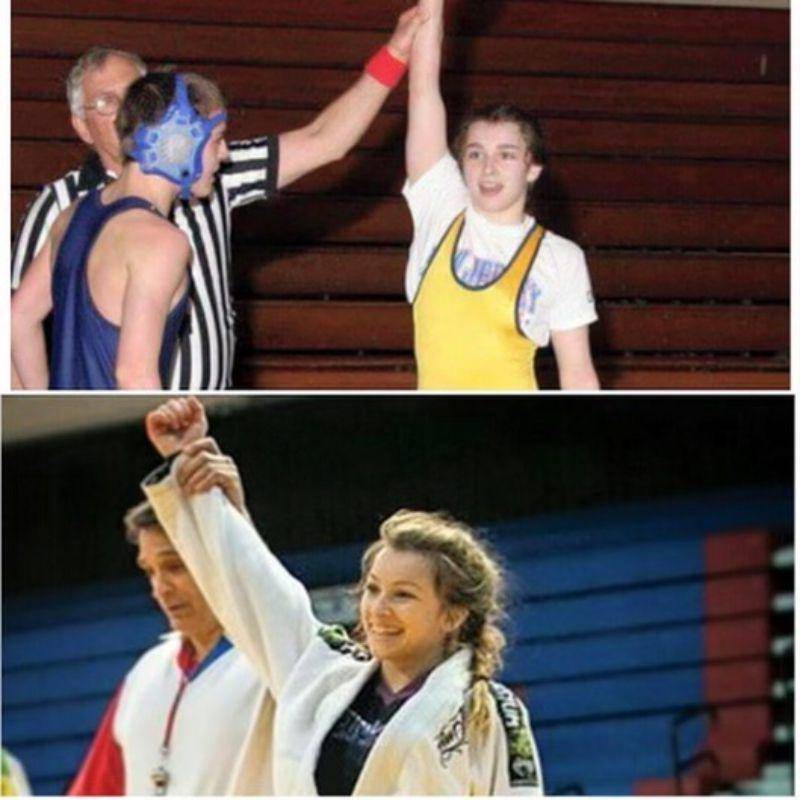 Danielle Kelly saat remaja (dok. ONE Championship)