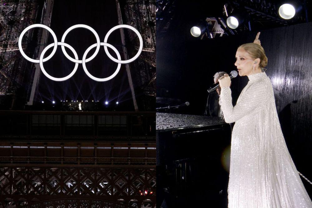 Celine Dion Hiasi Olimpide Paris 2024 dengan Kemewahan Gaun Dior