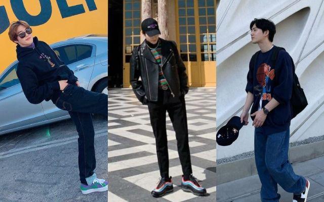 10 Ide Outfit Nuansa Hitam ala Suho EXO, Misterius nan Menawan