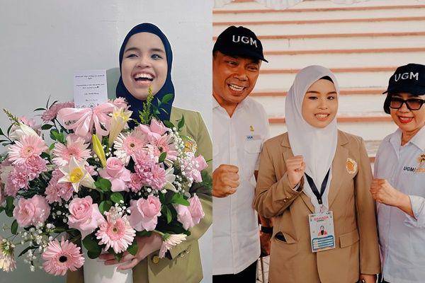 Putri Ariani kuliah di UGM (Instagram.com/arianinismaputri)