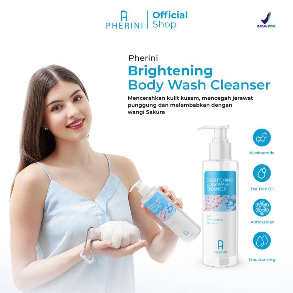 5 Fakta Menarik PHERINI Brightening Body Wash Cleanser, Apa Saja?