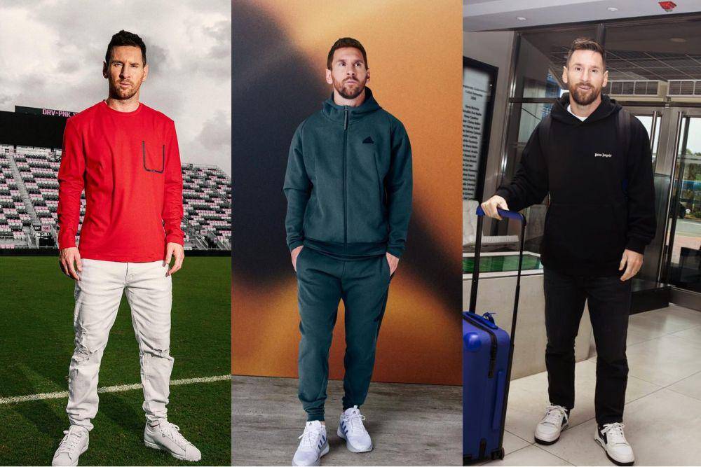 inspirasi outfit santai ala Lionel Messi (instagram.com/leomessi)
