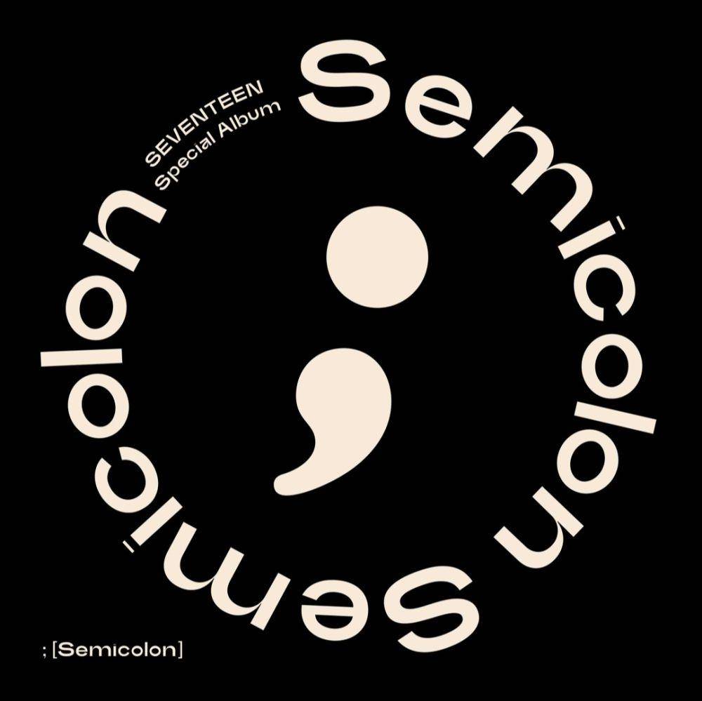 cover album '; [Semicolon]' (youtube.com/SEVENTEEN)