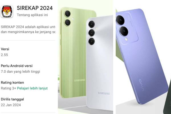 Samsung Galaxy A05 dan vivo Y17s lolos ambang batas spesifikasi versi Android (play.google.com | samsung.com | vivo.com)