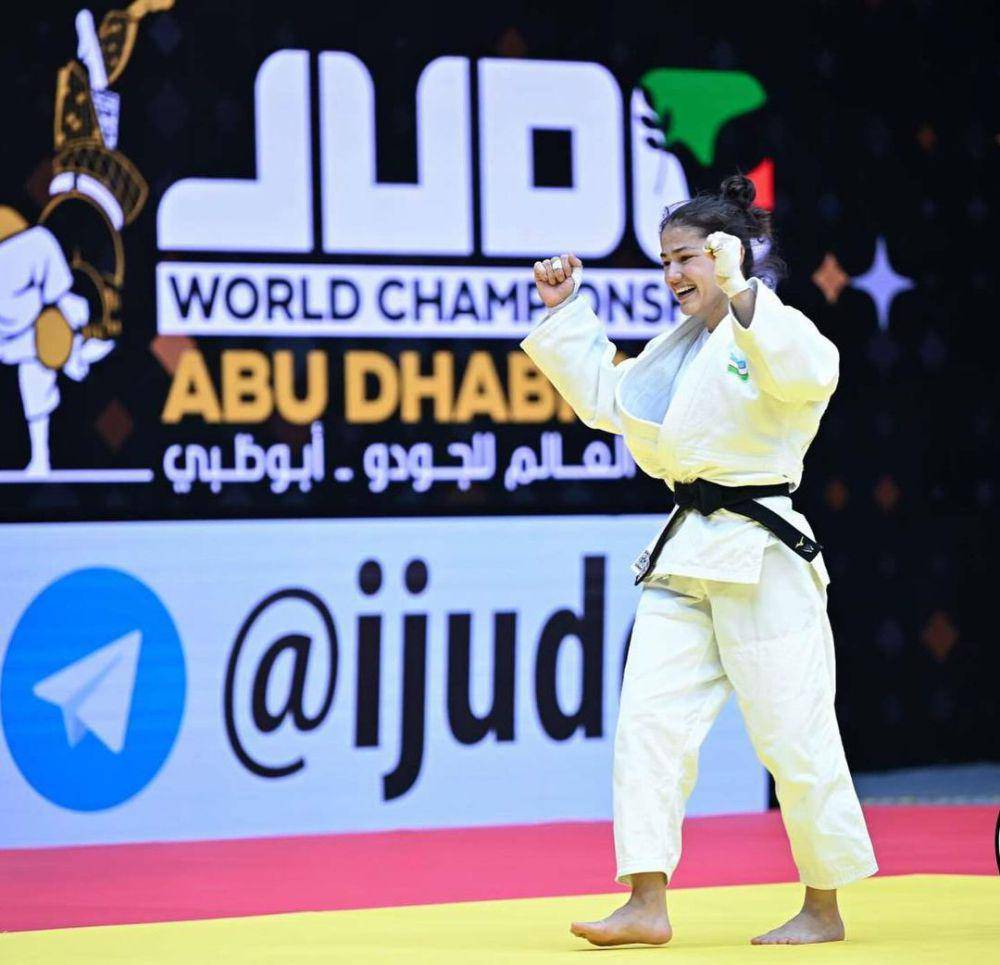 Diyora Keldiyorova, atlet judo Uzbekistan (instagram.com/diyora_keldiyorova)