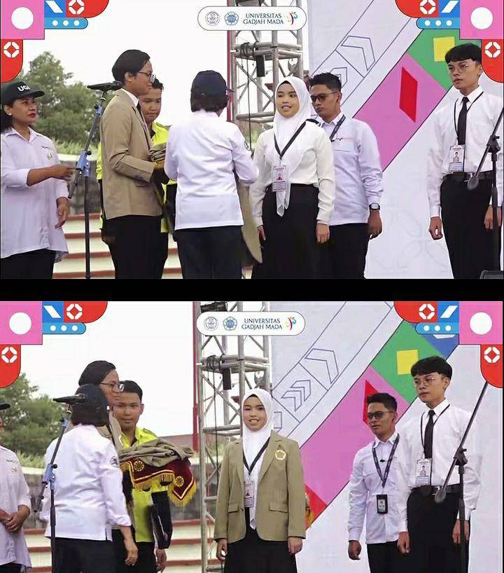 potret Putri Ariani di acara PIONIR Gadjah Mada (instagram.com/arianinismaputri)