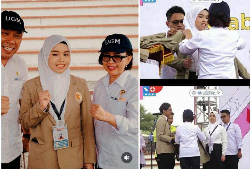 8 Potret Putri Ariani di Acara PIONIR Gadjah Mada, Jadi Mahasiswi UGM!