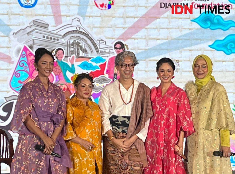 Puncak acara Kebaya Fest 2024 pada Minggu (28/7/2024) di Pos Bloc, Jakarta (IDN Times/Nisa Zarawaki)