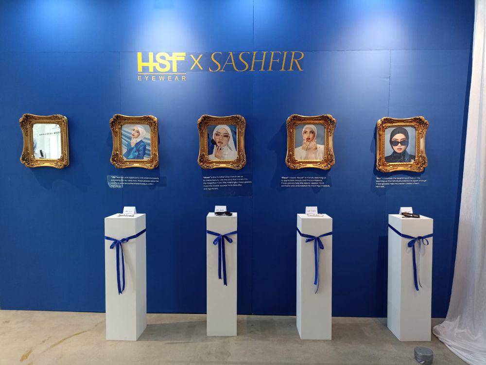 Koleksi terbaru HSF Eyewear X Sashfir. 30 Juli 2024. (IDN Times/M. Tarmizi Murdianto)