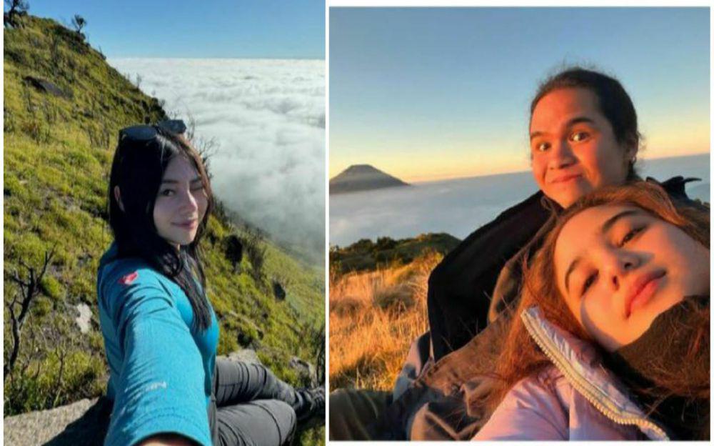 7 Potret Keseruan Artis Mendaki Gunung pada Juli 2024, Healing Dulu!