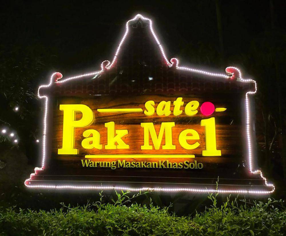 Tampak depan Rumah Makan Sate Pak Mei. IDN Times/Talita Hariyanto