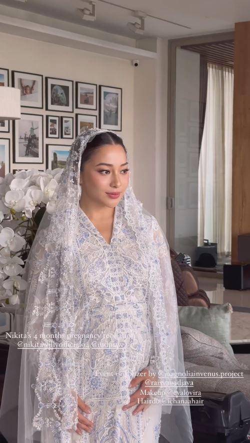 pengajian kehamilan Nikita Willy (Instagram.com/ssabihaislam)