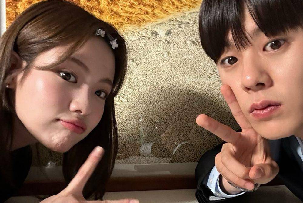 Jo A Ram dan Lee Jung Ha di balik layar drama The Auditors (instagram.com/i_joaram)
