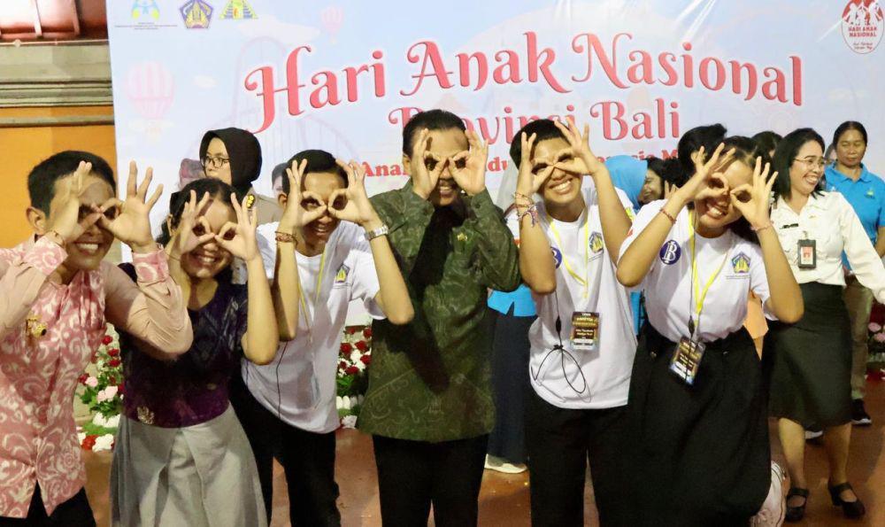 Pemprov Bali Dukung 1,2 Juta Anak Jadi Pelopor dan Pelapor