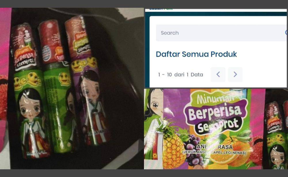 Izin edar jajanan semprot habis masa berlaku (IDN Times/Dokumen Feny Maulia Agustin)