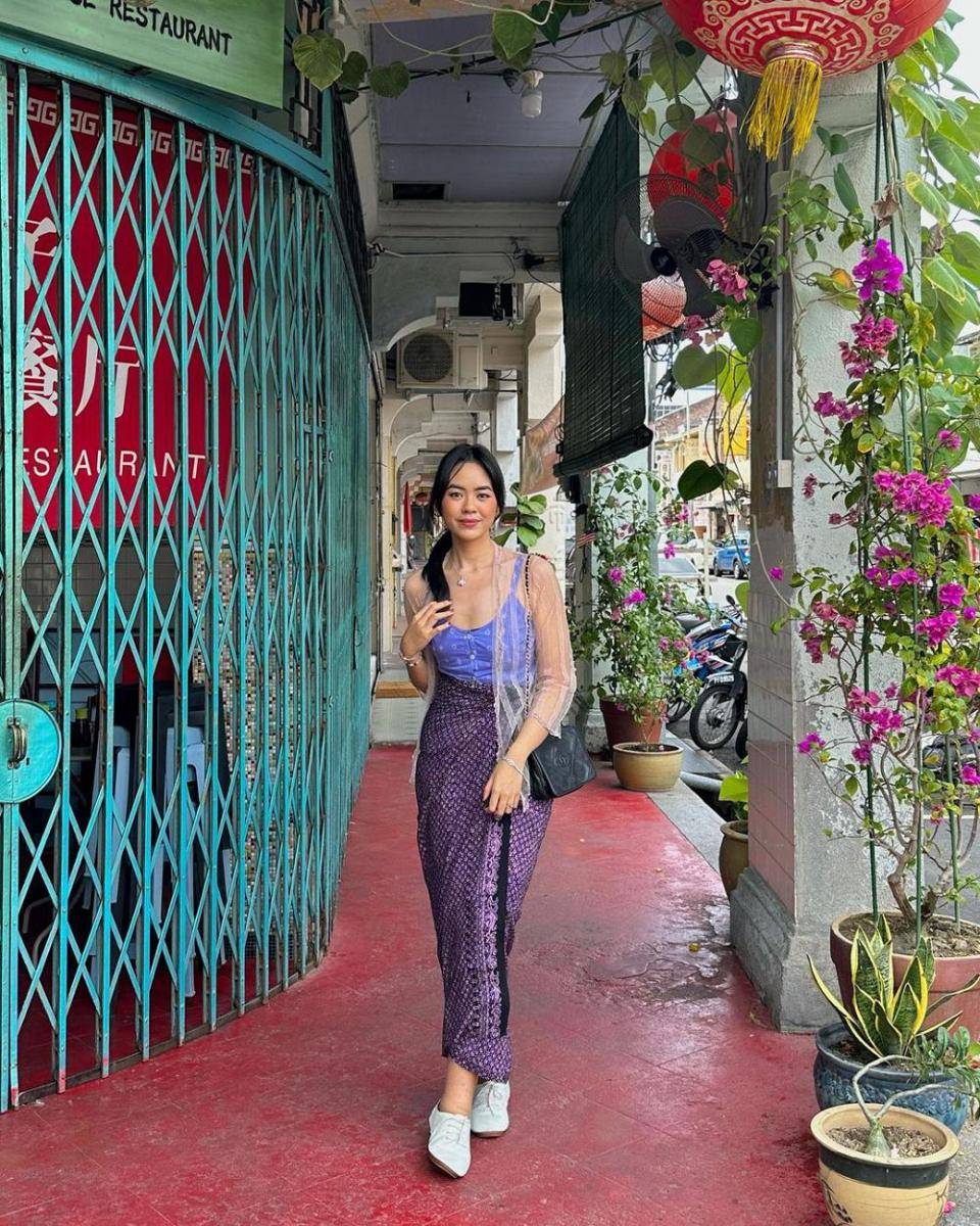 Inspirasi kebaya ala Rania Yamin (instagram.com/raniaayamin)