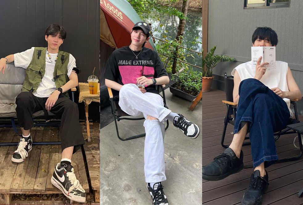 12 Ide OOTD untuk Nongkrong ala Aou Thanaboon, Stylish Abis!