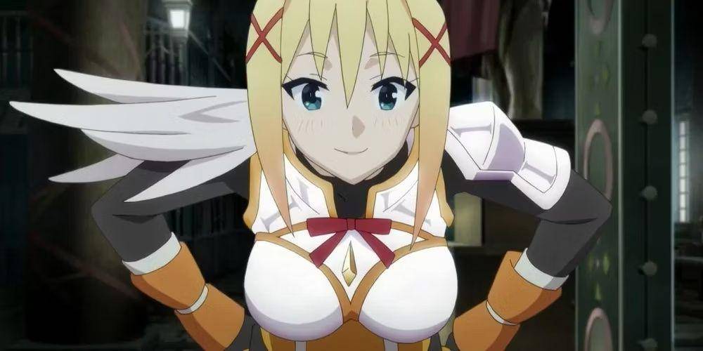 Darkness karakter KonoSuba: God's Blessing on This Wonderful World! (dok. Studio Deen/KonoSuba: God's Blessing on This Wonderful World!)
