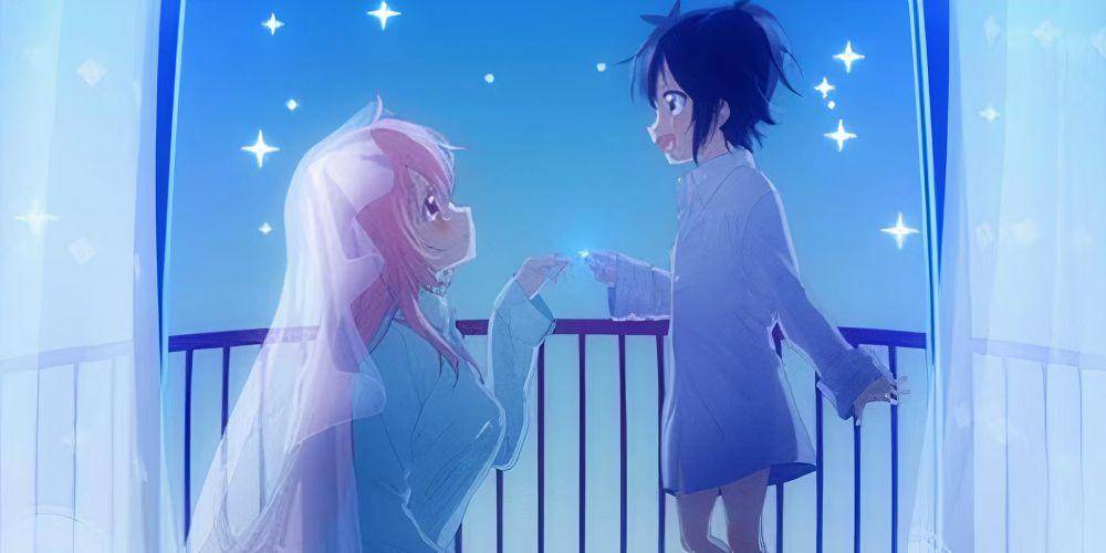 Satou dan Shio karakter Happy Sugar Life (dok. Ezόla/Happy Sugar Life)