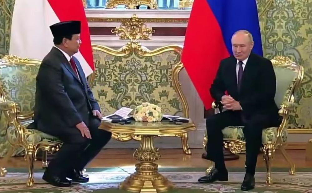 Prabowo Temui Presiden Putin di Moskow: Rusia Teman Baik Kami