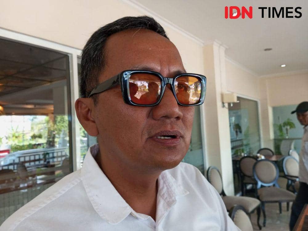 Ketua DPC Partai Gerindra Bantul, Datin Wisnu Pranyoto.(IDN Times/Daruwaskita)