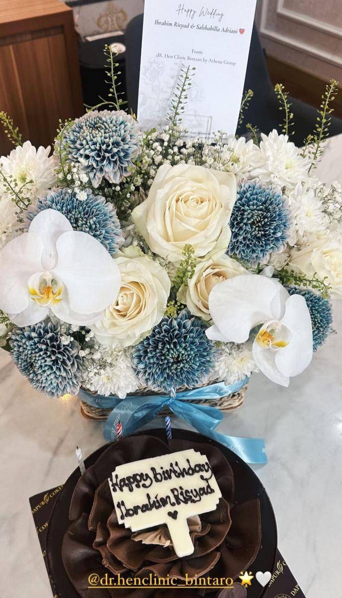 potret keromantisan Salshabilla Adriani dan Ibrahim Risyad saat facial date (instagram.com/ibrhmrsyd)
