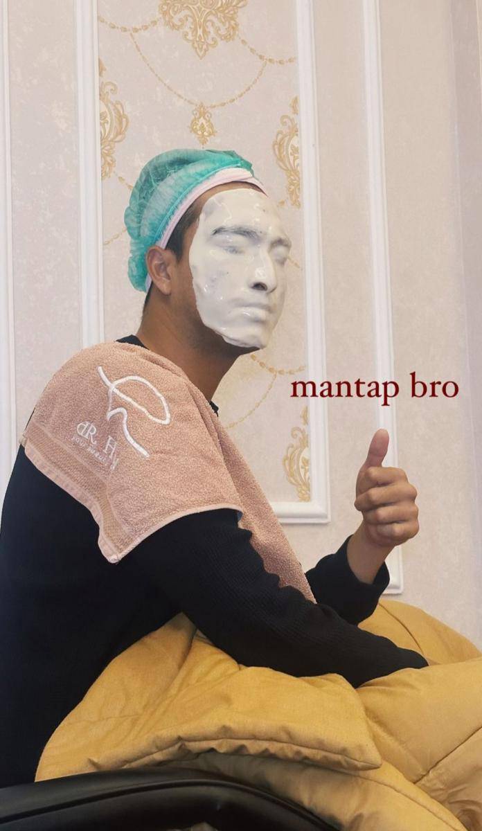 potret keromantisan Salshabilla Adriani dan Ibrahim Risyad saat facial date (instagram.com/ibrhmrsyd)