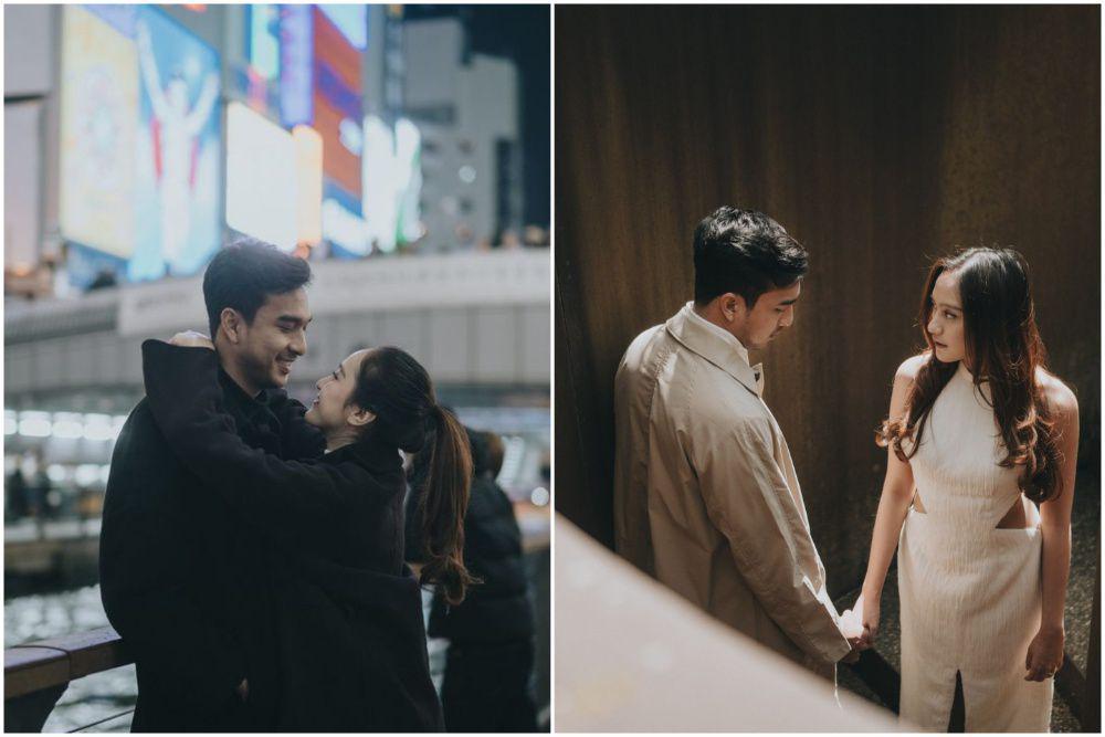 8 Foto Prewedding Salshabilla dan Risyad di Jepang, Baru Diunggah!