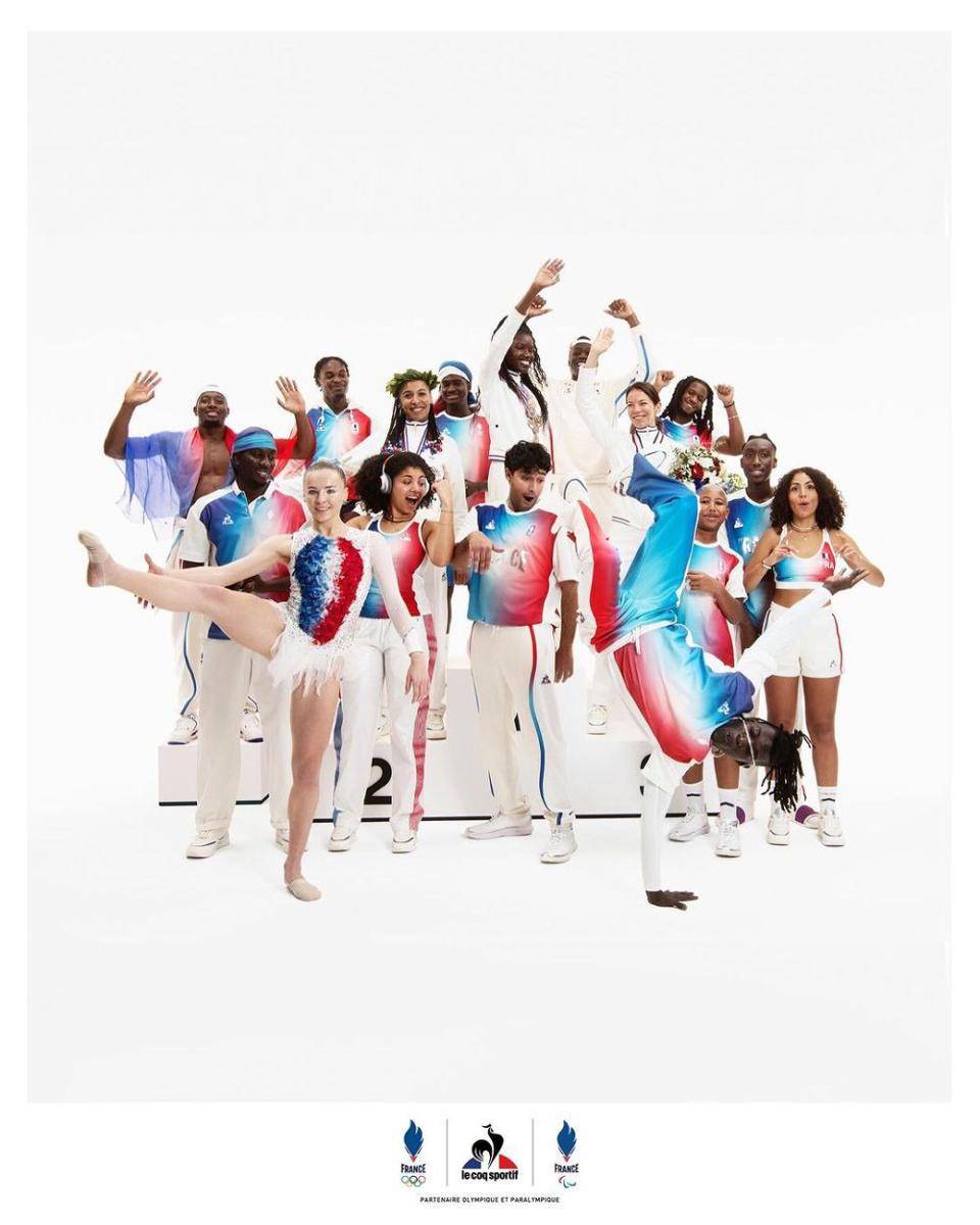 Team Perancis. (instagram.com/lecoqsportif)