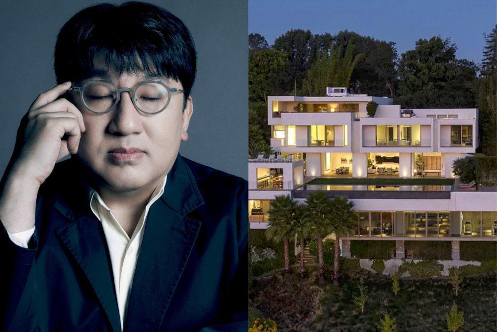 Potret Mansion Bang Si Hyuk di Los Angeles, Seharga Rp430 Miliar