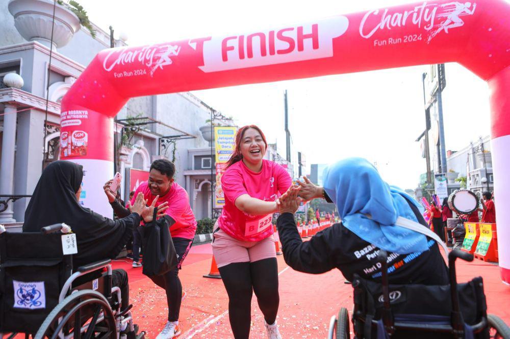 Teleperformance Indonesia Sukses Gelar Charity Fun Run, Seru Abis!