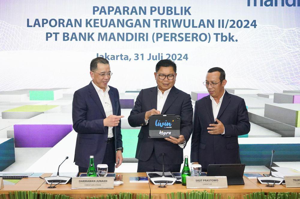 Top! Laba Bersih Bank Mandiri Naik Jadi Rp26,55 Triliun