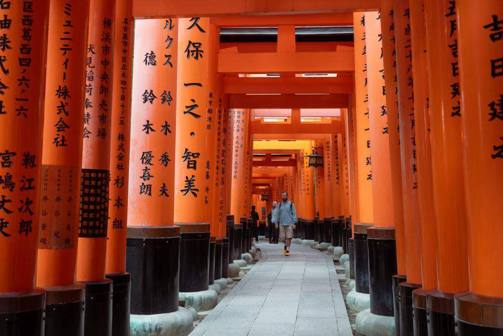 ilustrasi Kuil Fushimi Inari (unsplash.com/Siddhesh Mangela)