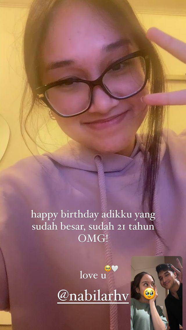 potret ulang tahun adik Salshabilla Adriani (instagram.com/salshabillaadr)