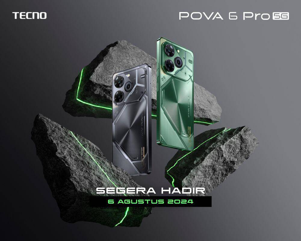 TECNO POVA 6 Pro 5G (dok. TECNO Indonesia)