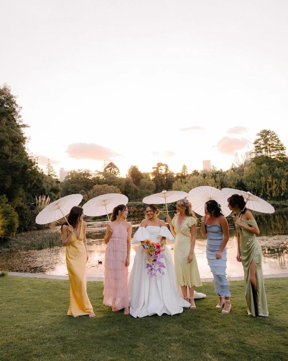 Inspirasi dress bridesmaid (Instagram.com/ktaschuk)