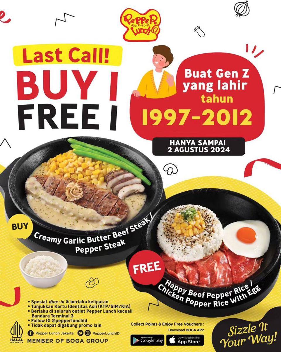 Promo Pepper Lunch Agustus 2024 (instagram.com/pepperlunchid)