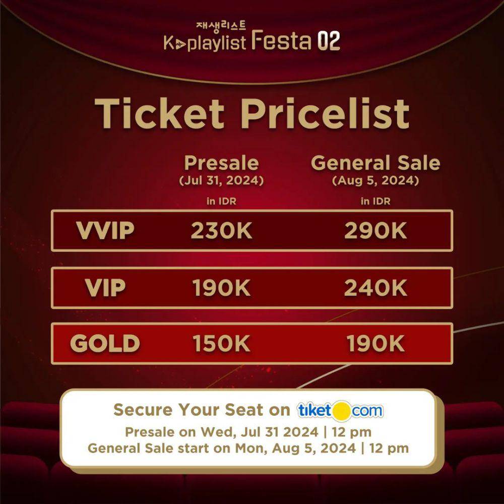 harga tiket K-Playlist Festa 02" di Jakarta (instagram.com/kplaylist.festa)
