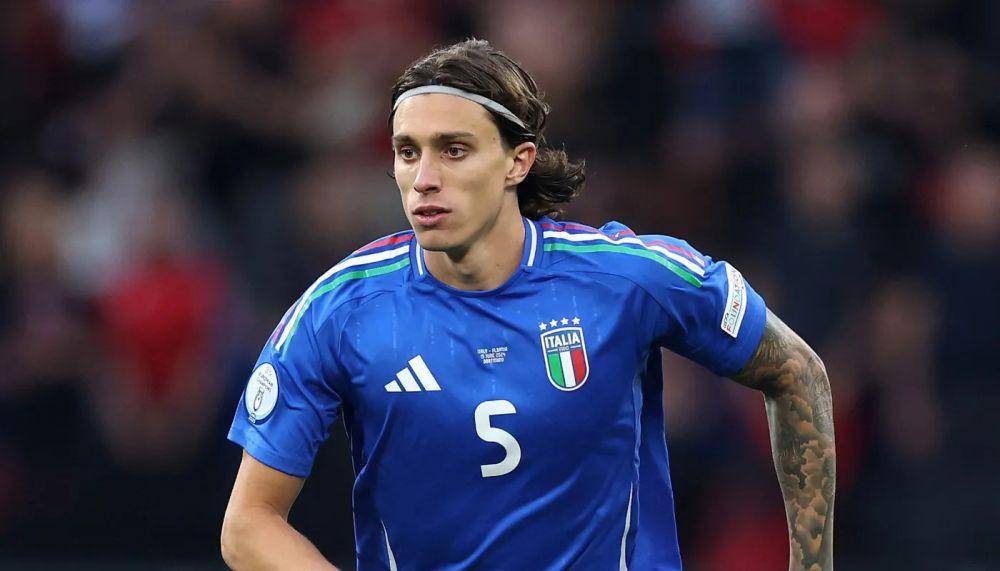 potret Riccardo Calafiori saat berseragam timnas Italia (premierleague.com/)