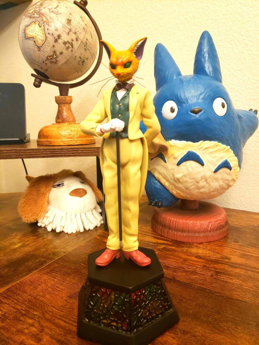 potret koleksi figur aksi Ghibli (reddit.com/user/thenewdoctorwhos)